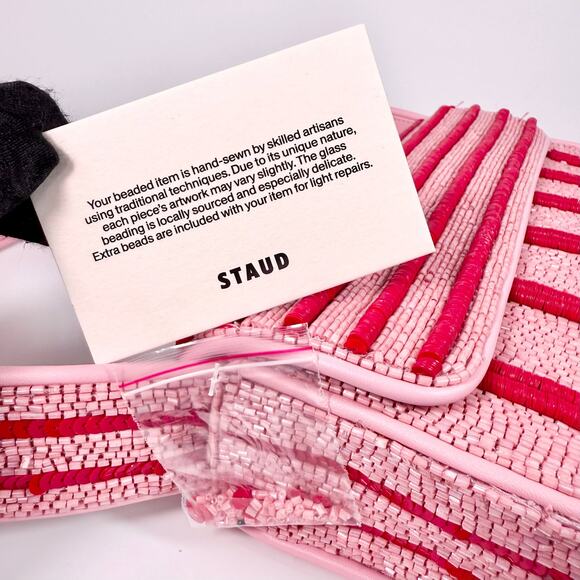 Staud Tommy Beaded Shoulder Bag - Picture 13 of 13